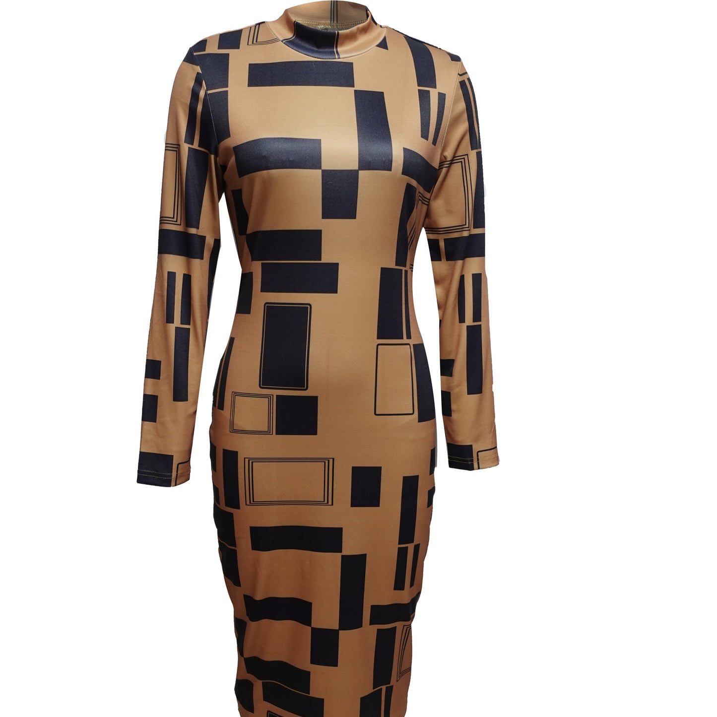 Nice Block Splicing Dress