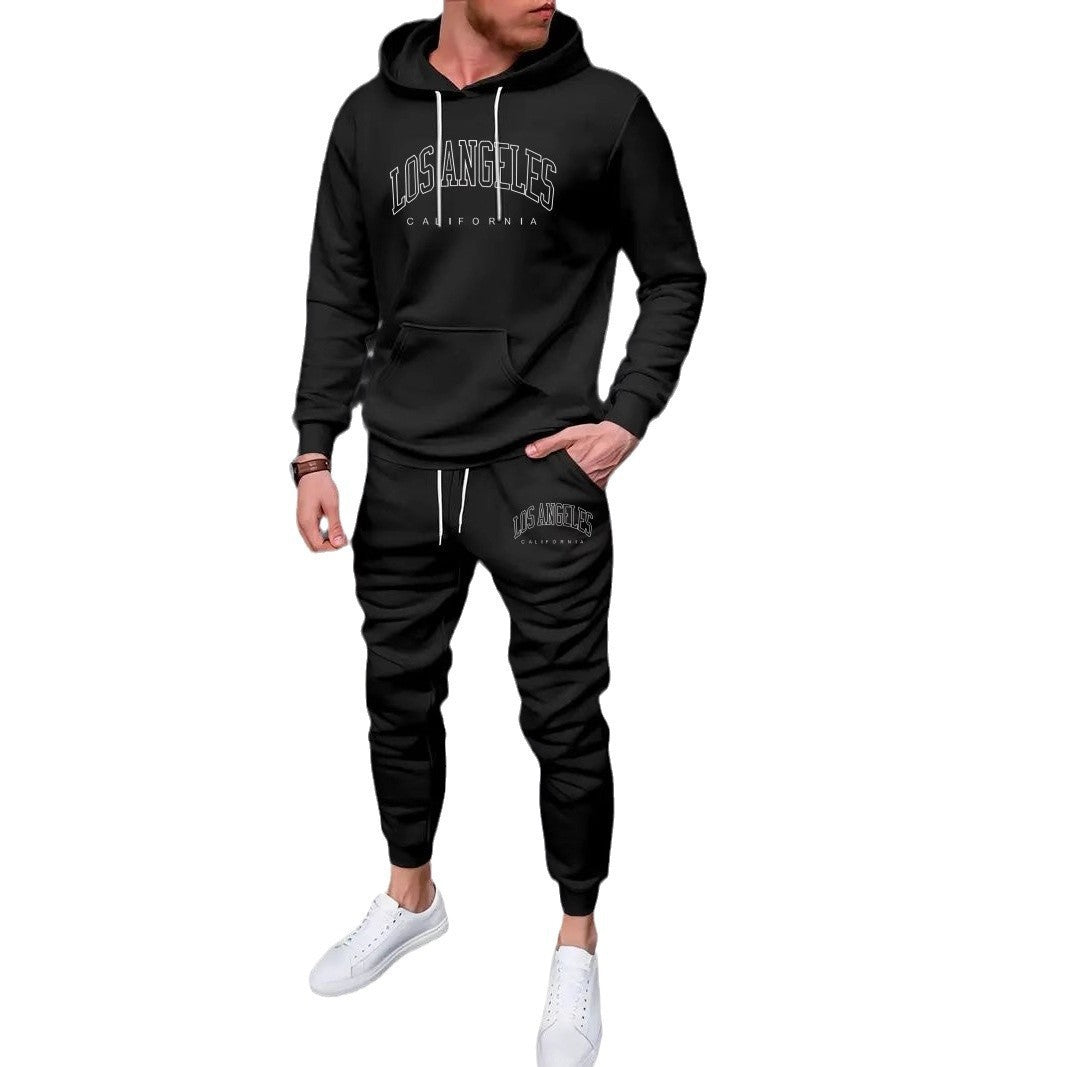 Men Sweatshirt And Sweatpants Suit Men