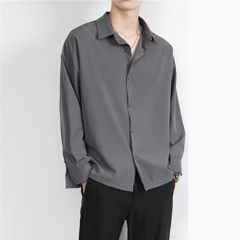 Men's Leisure Korean Slim Fit Shirt