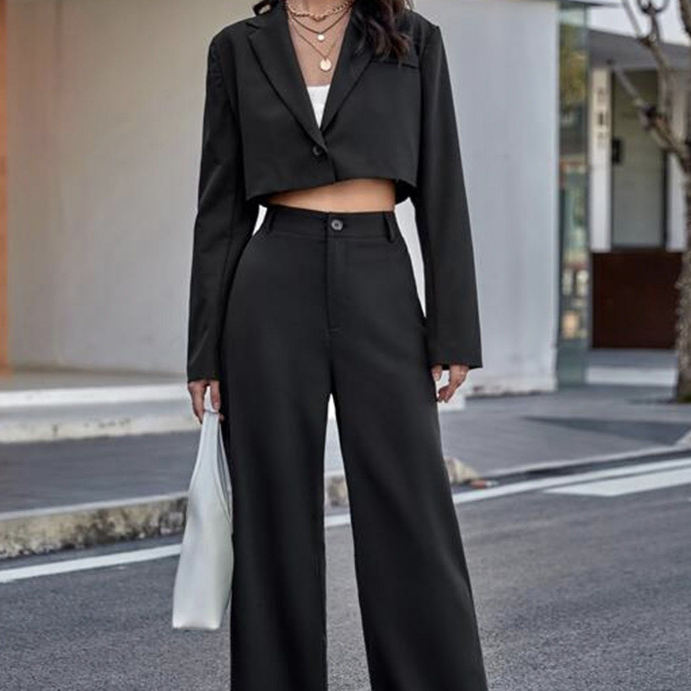High Waisted Wide Leg Pants