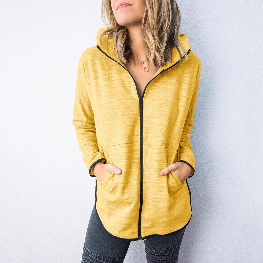 Women Sports Sweater Jacket