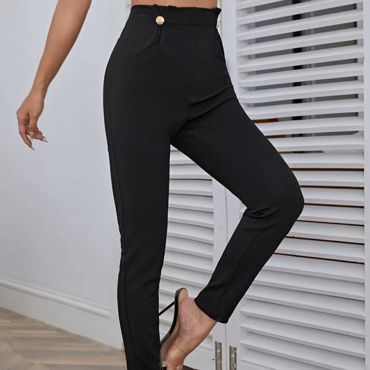 Waist, Versatile Casual Pants