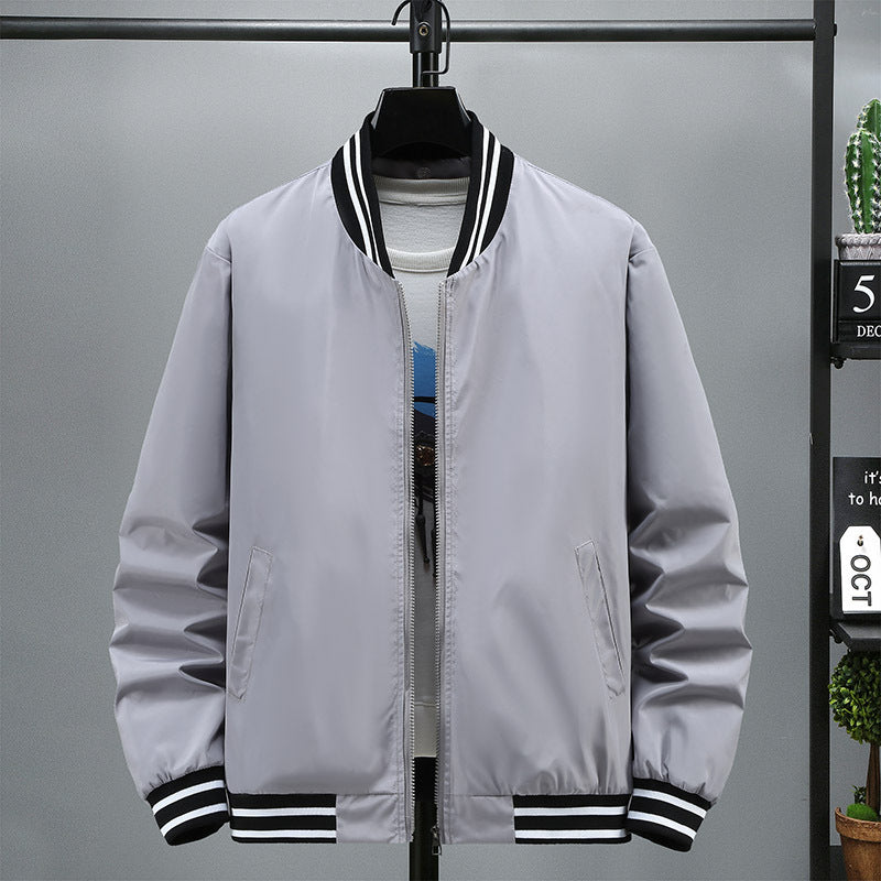 Stand Collar Jacket New Loose All-matching
