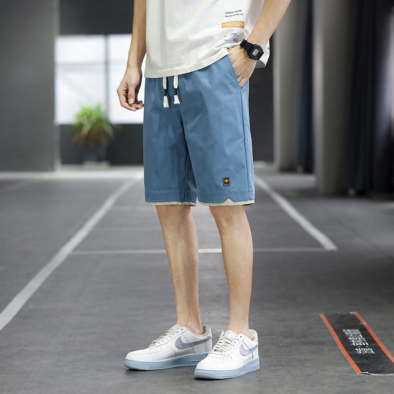 All-match Straight Loose Shorts