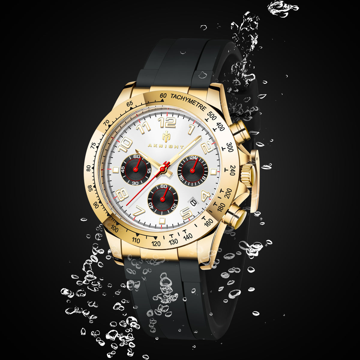 Men Watch Chronograph Quartz Dress Classic