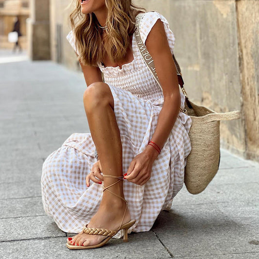 Elegant Ruffled Sleeves & Hem Versatile