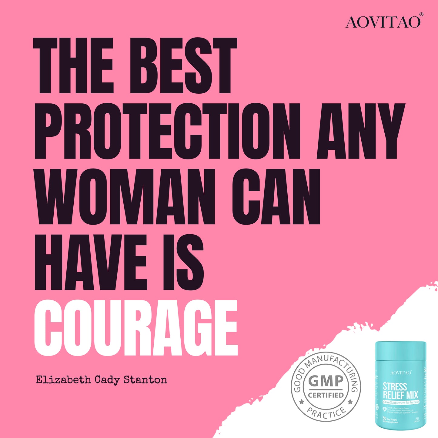 Women Supplement Stress Relief, Focus & Relax Pill