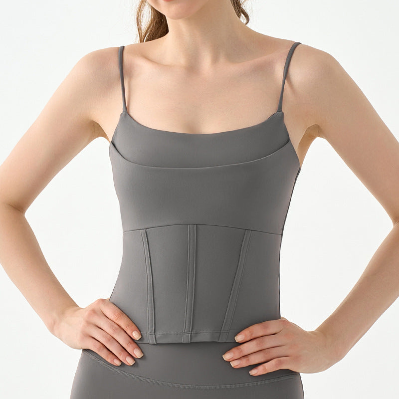 Fitness Vest Female Semi-fixed Outerwear
