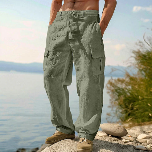 Men's Thin Loose Casual Wide-leg Pants