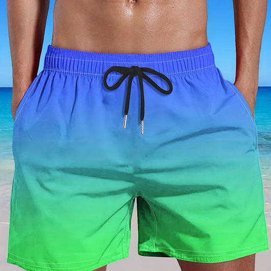 Men's Fashion Gradient Color Shorts