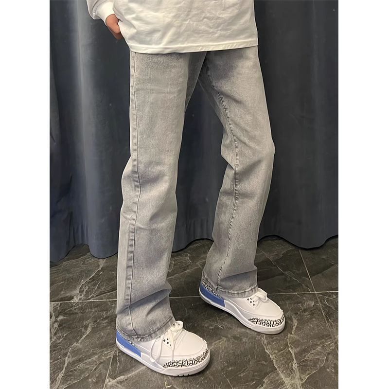 Male Straight-leg Denim Jeans