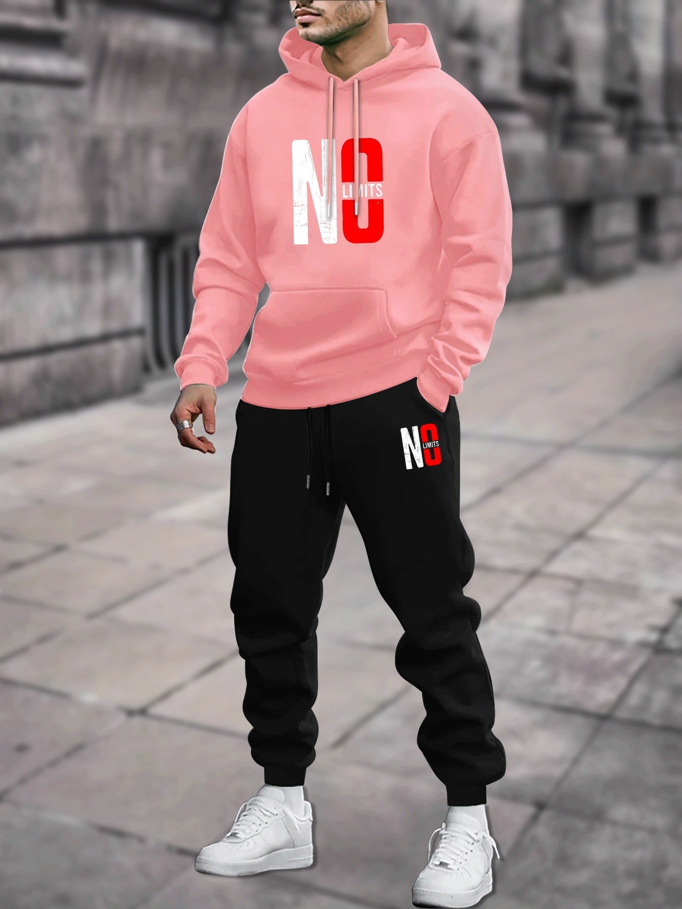 Men's Leisure Sports Sweater Sweatpants