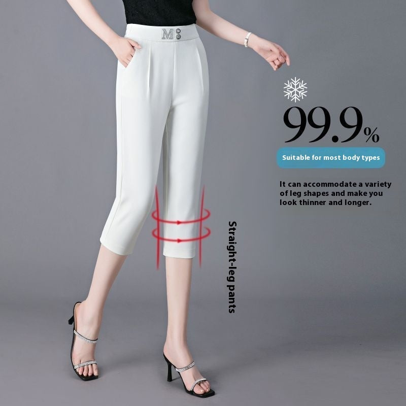 High Waist Thin Plus Size Harem Pirate Shorts