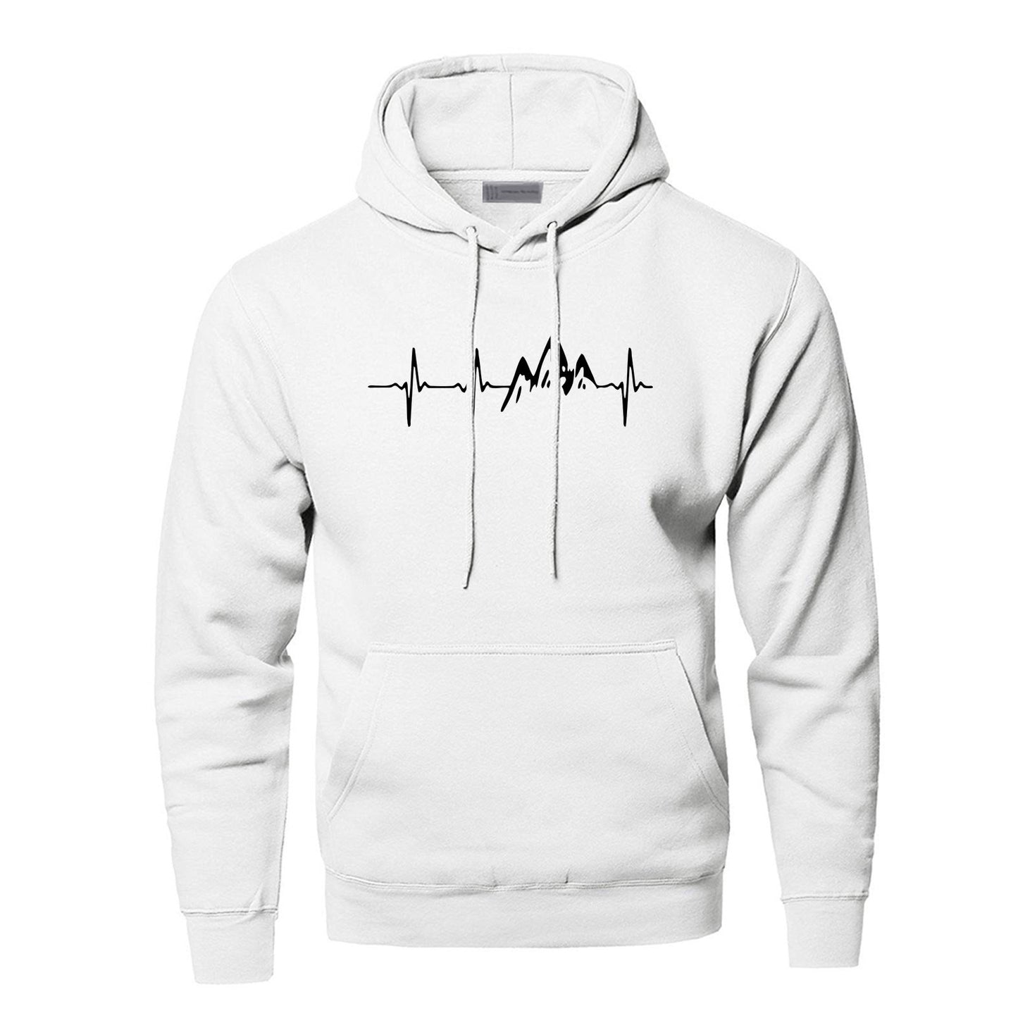 Beautiful Men's Polyester Fiber Compass Hoodie