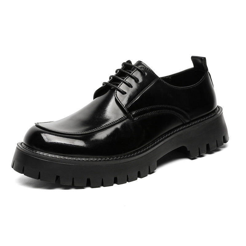 Men's Thick-soled Height-increasing Leather Shoes