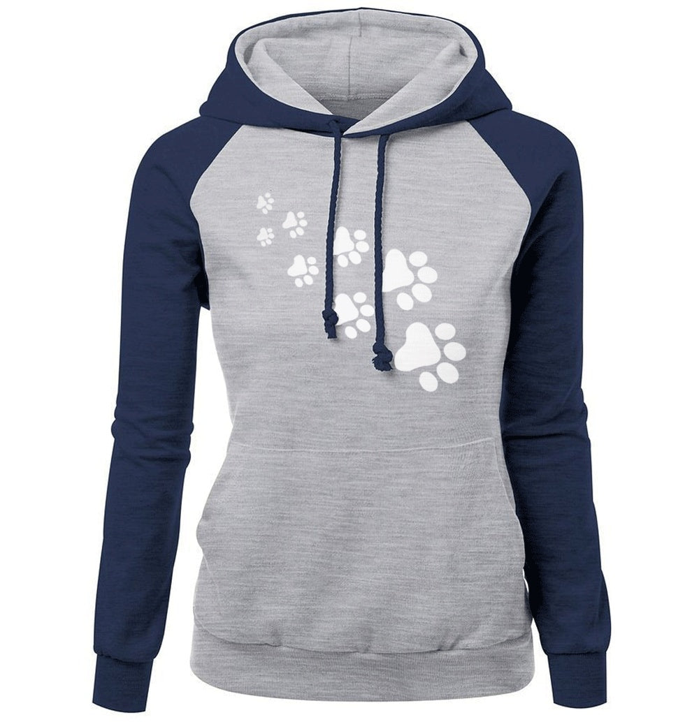 Doggie Paw Comfy hooded Jacket