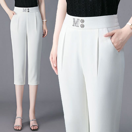 High Waist Thin Plus Size Harem Pirate Shorts