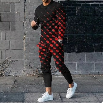Men's Ethnic Style Long Sleeve Trousers