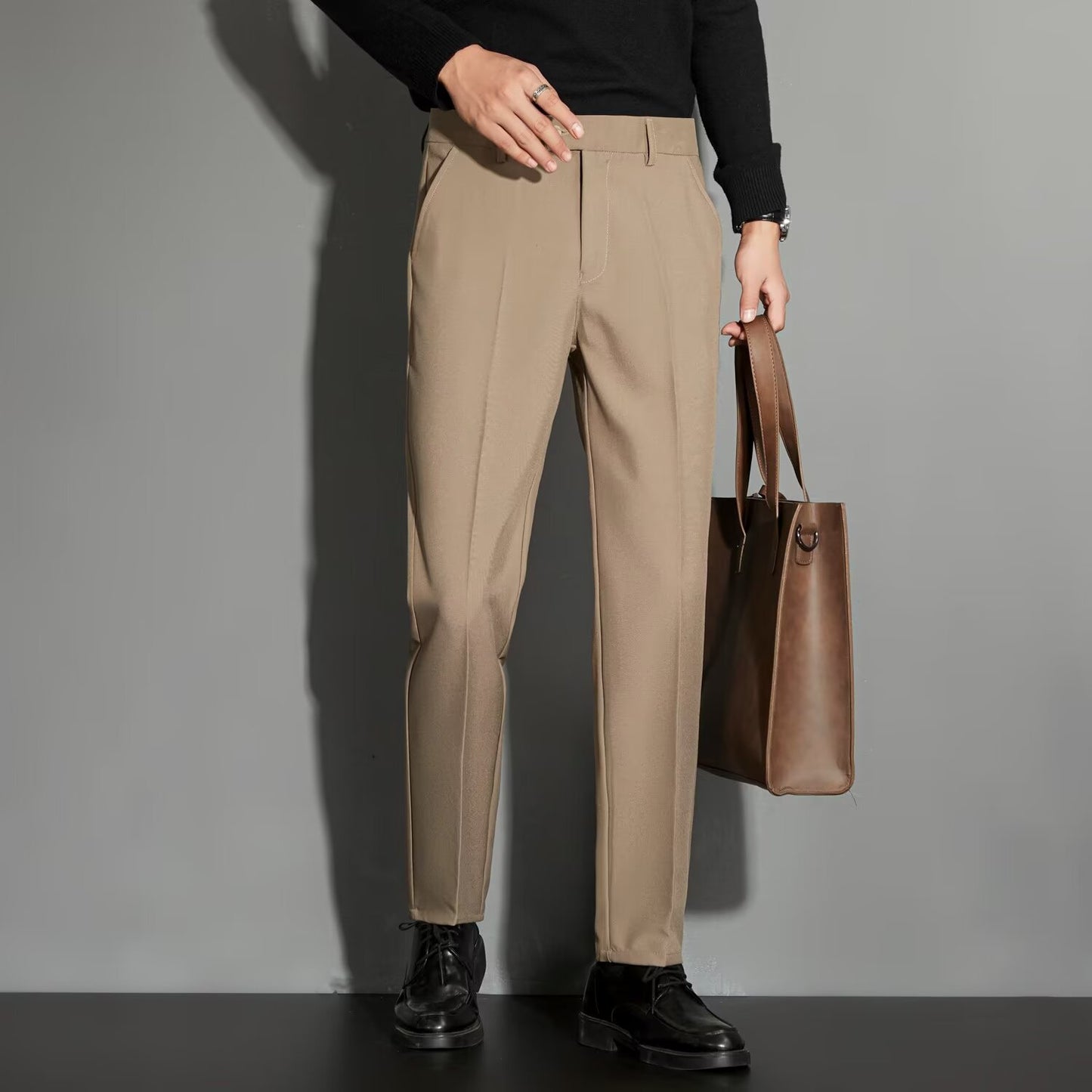All-matching Ankle-length Suit Pants