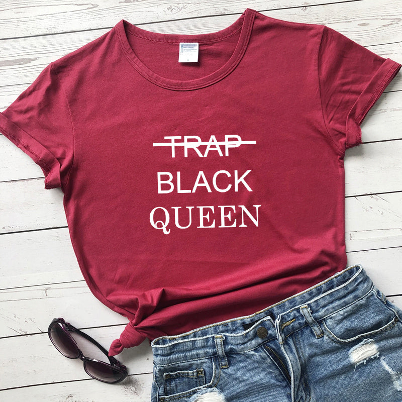 Round neck cotton short sleeves