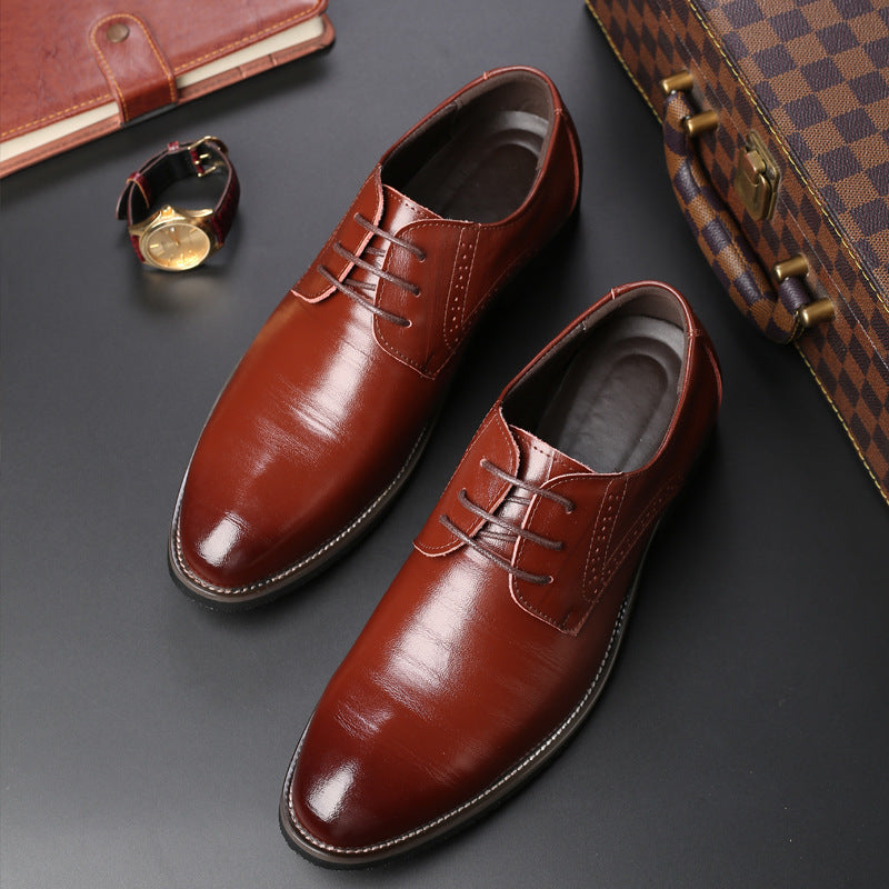 Formal Lace Up Leather Men Shoes