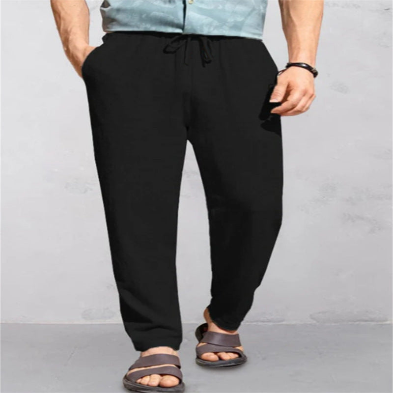Men's Linen Breathable Outdoor Pants