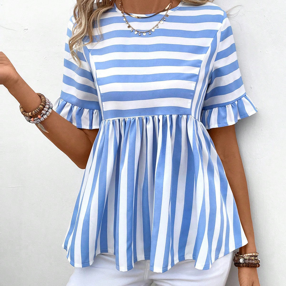 Sleeves Women's Top Shirt