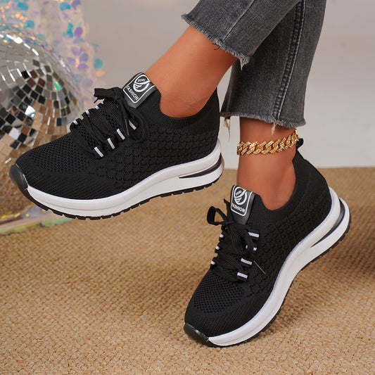 Women's Lace Up Mesh Sneaker
