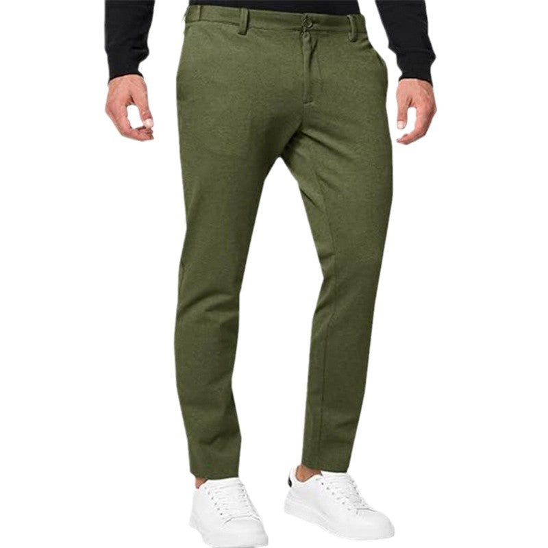 Men's Chino Slim-fit Stretch Tapered Pants