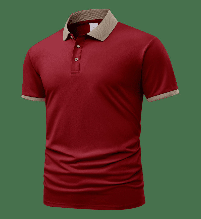 Polo Shirt T-shirt High-end Lapel