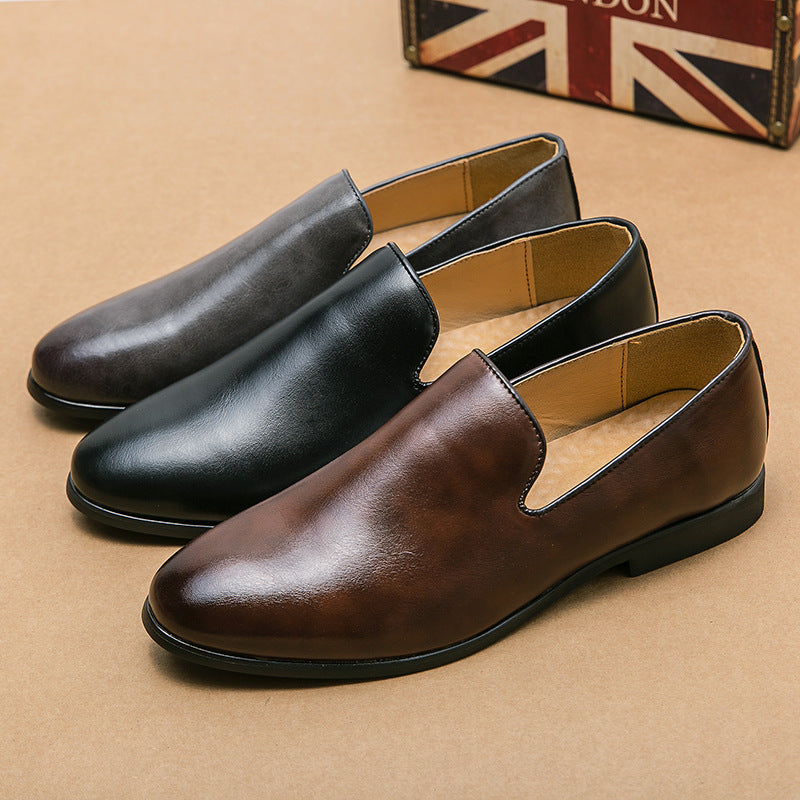 Leather Shoes Korean Fashion Doug Shoes