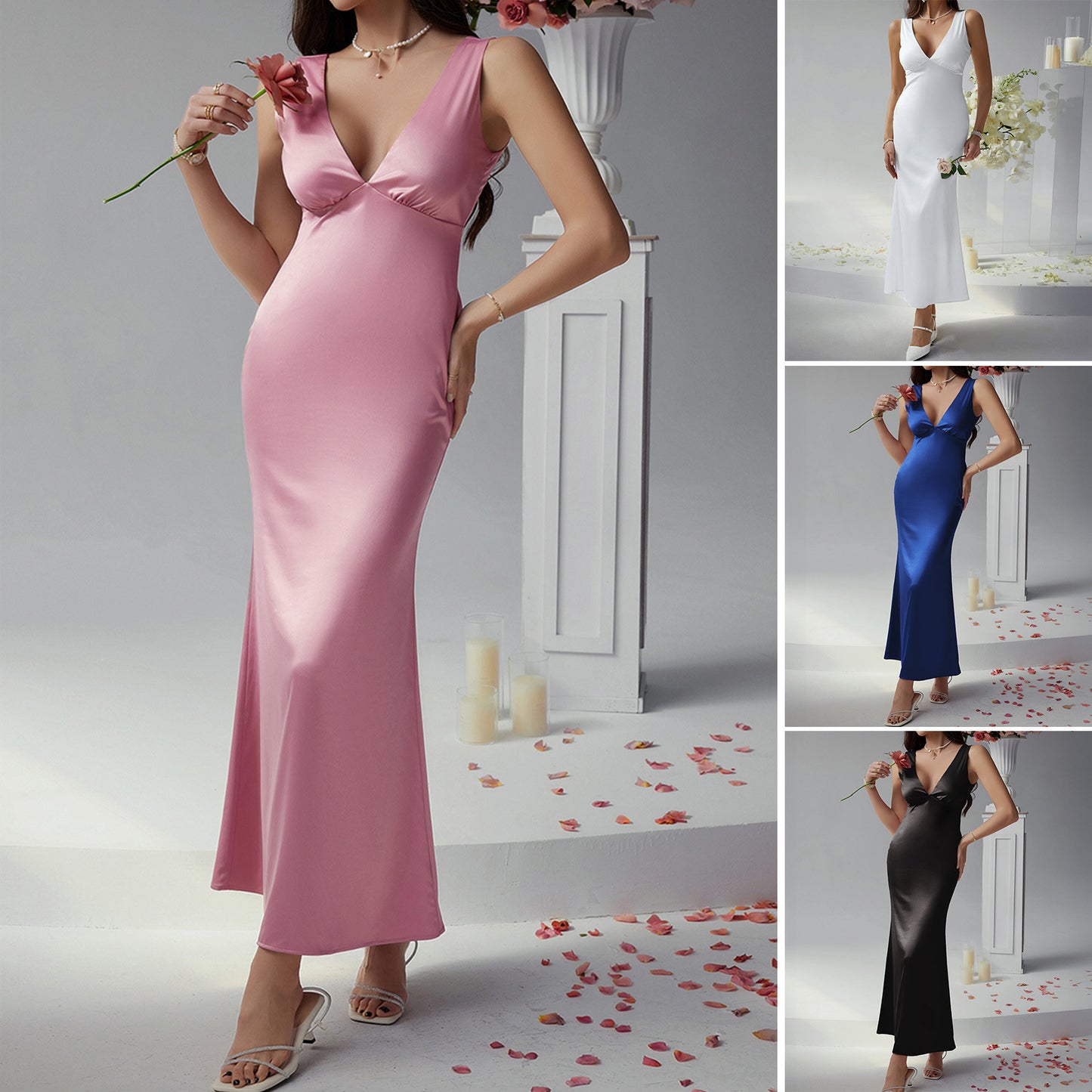 Backless Evening Dress Long Dress