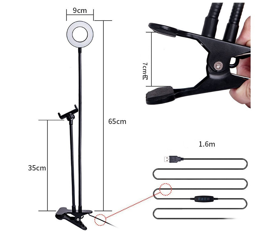 Selfie Light 8cm Stand