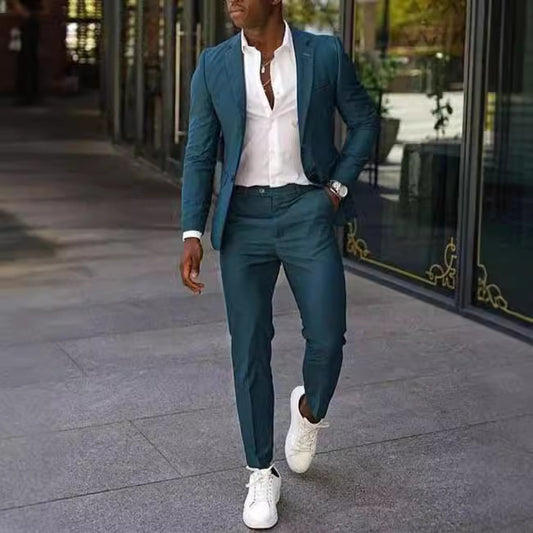 Two-piece Suit With Two Buttons Suit