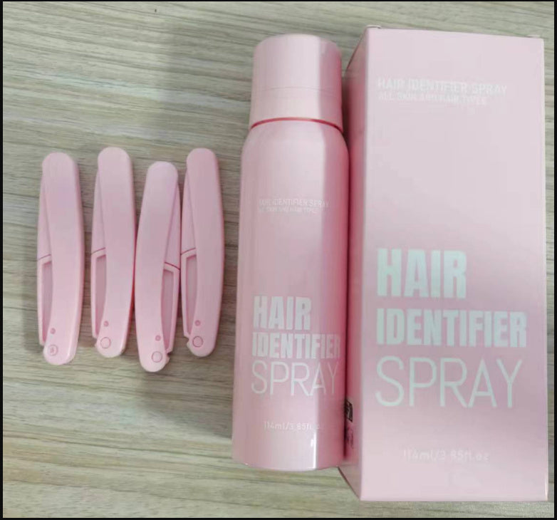 Hair Identifier Spray Set Face Shaving Skin Care