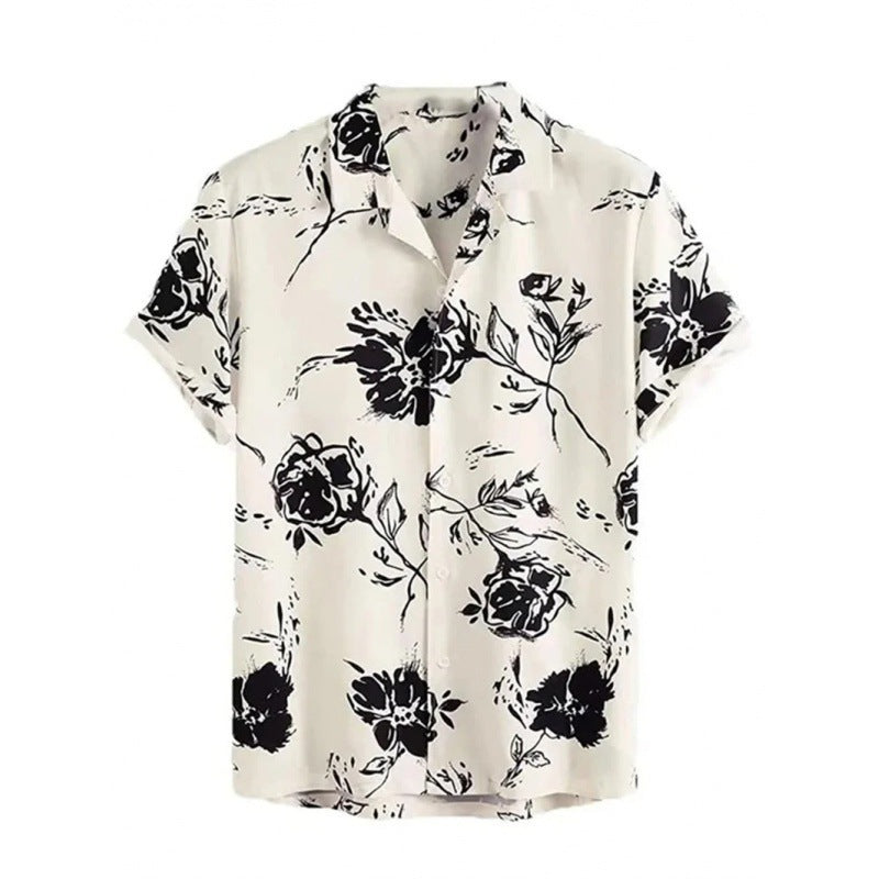 Hawaii Beach Shirt Short Sleeve