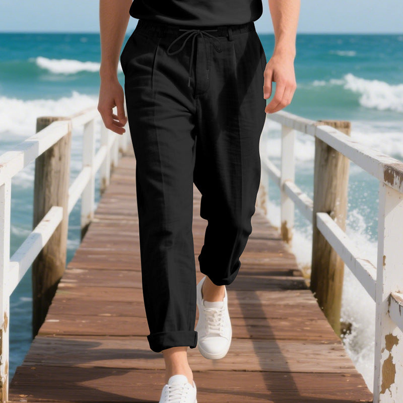 Men's Linen Casual Pants