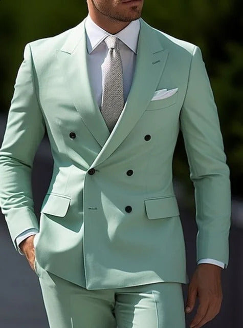 Men's Two-piece Suit Business Best Leisure