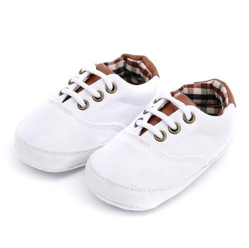 Lace soft bottom baby shoes