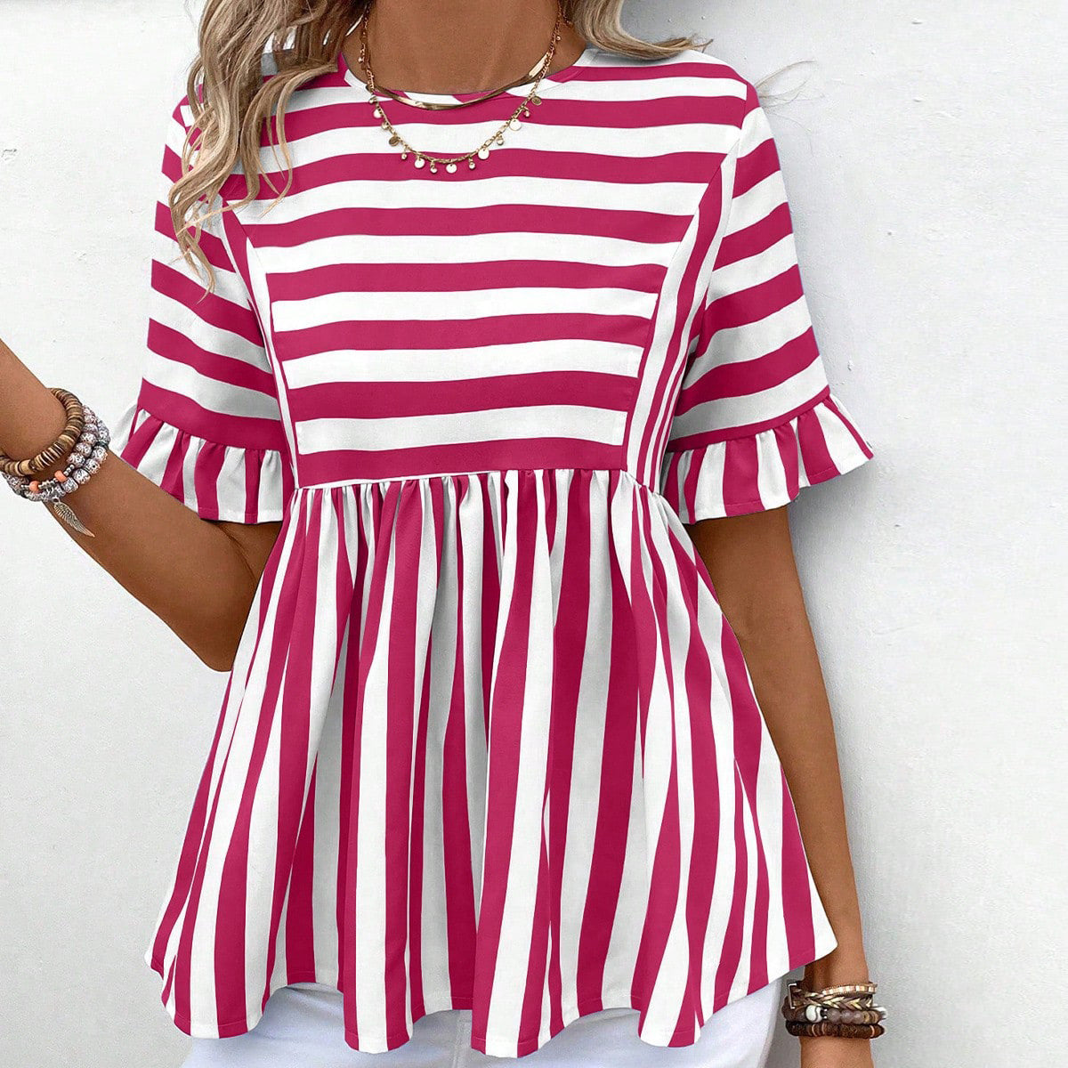 Sleeves Women's Top Shirt