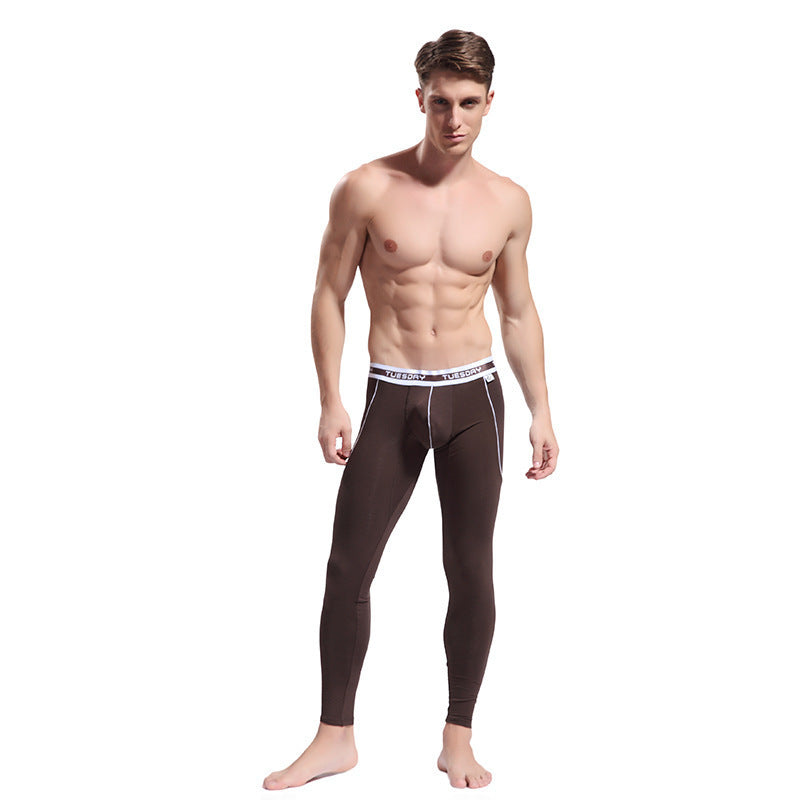 Men's Viscose Soft Slim-fit Stretch Long Johns