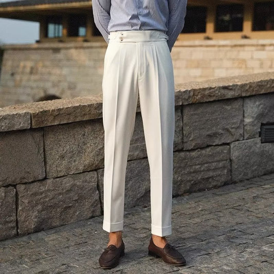 Men's Lightly Mature High-grade Slim Fit Suit Pants
