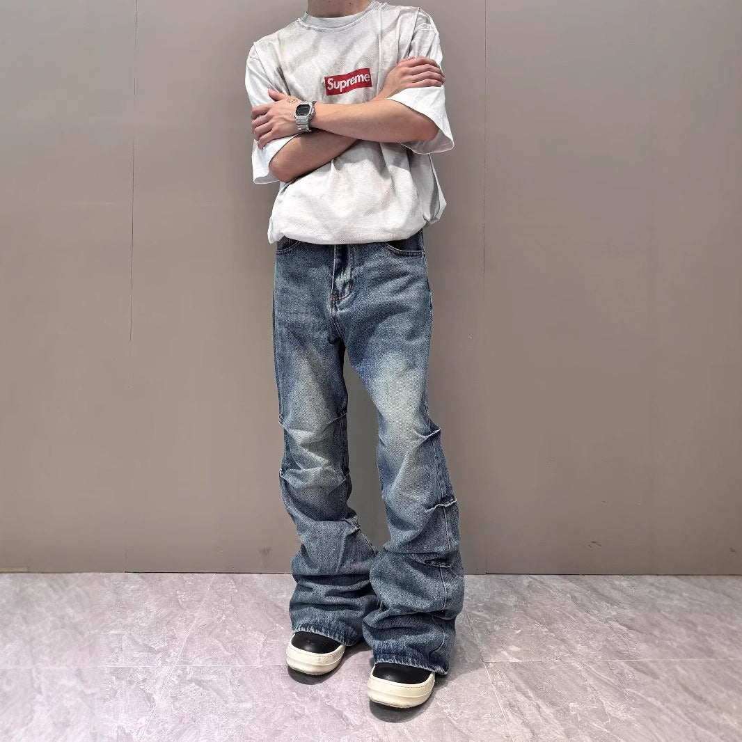 Fashion American High Street Vibe Skinny Jeans