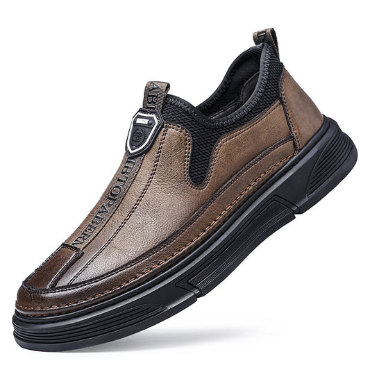 Men's Shoes Daily Travel Low Cut Round Head
