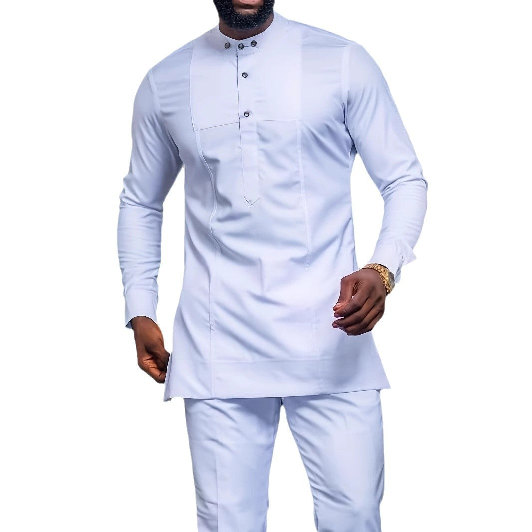 African Ethnic Style Men's Fashion Long Sleeve