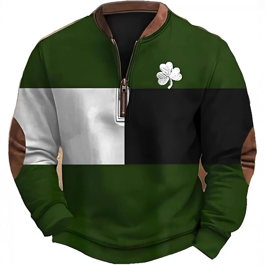 Men's Half Zipper Sweatshirt