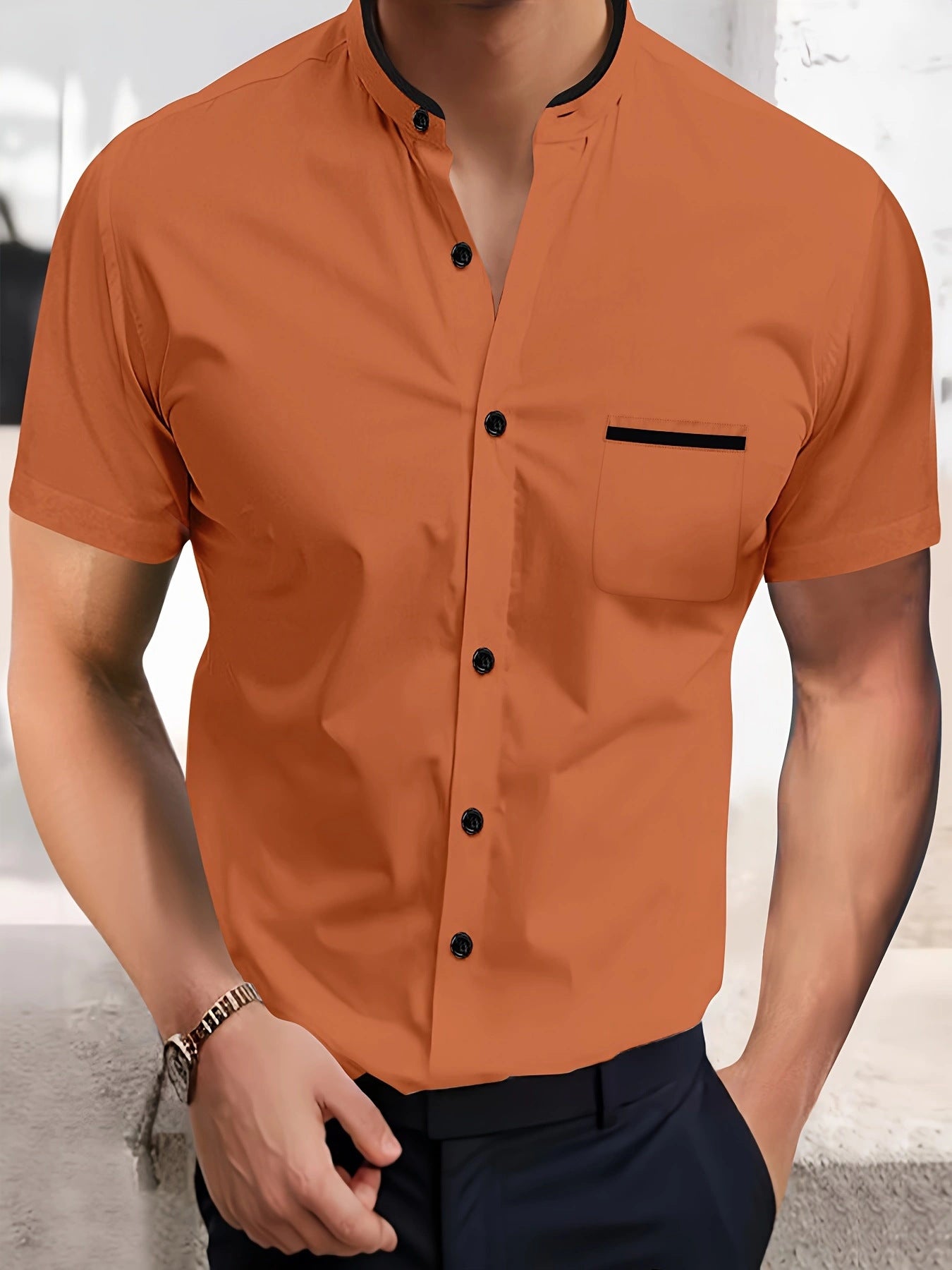 Shirt Korean Short Sleeve