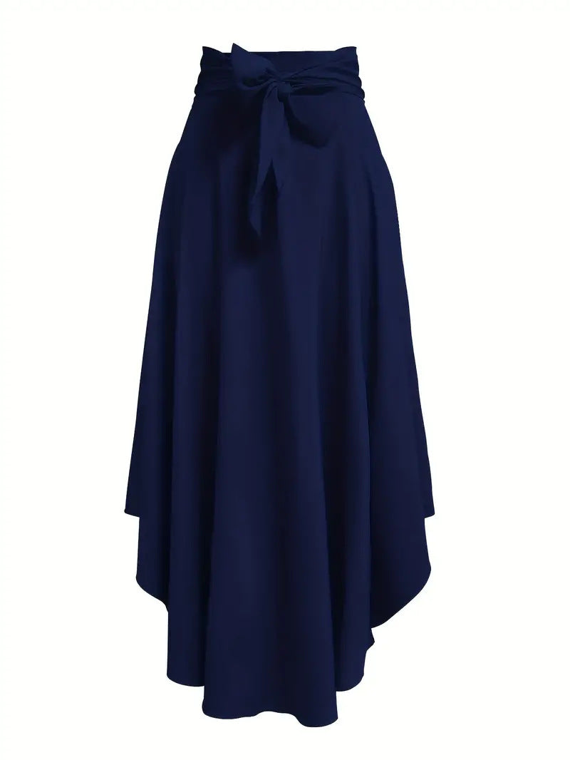 Women's Midi Skirt Ruffled Skirt