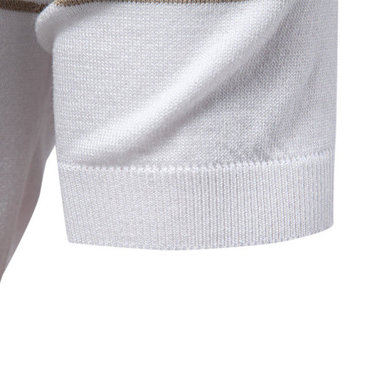 Fashion Striped Short-sleeved T-Shirt