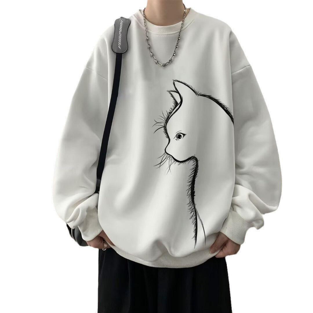 Men's Round Neck Long Sleeve Sweater